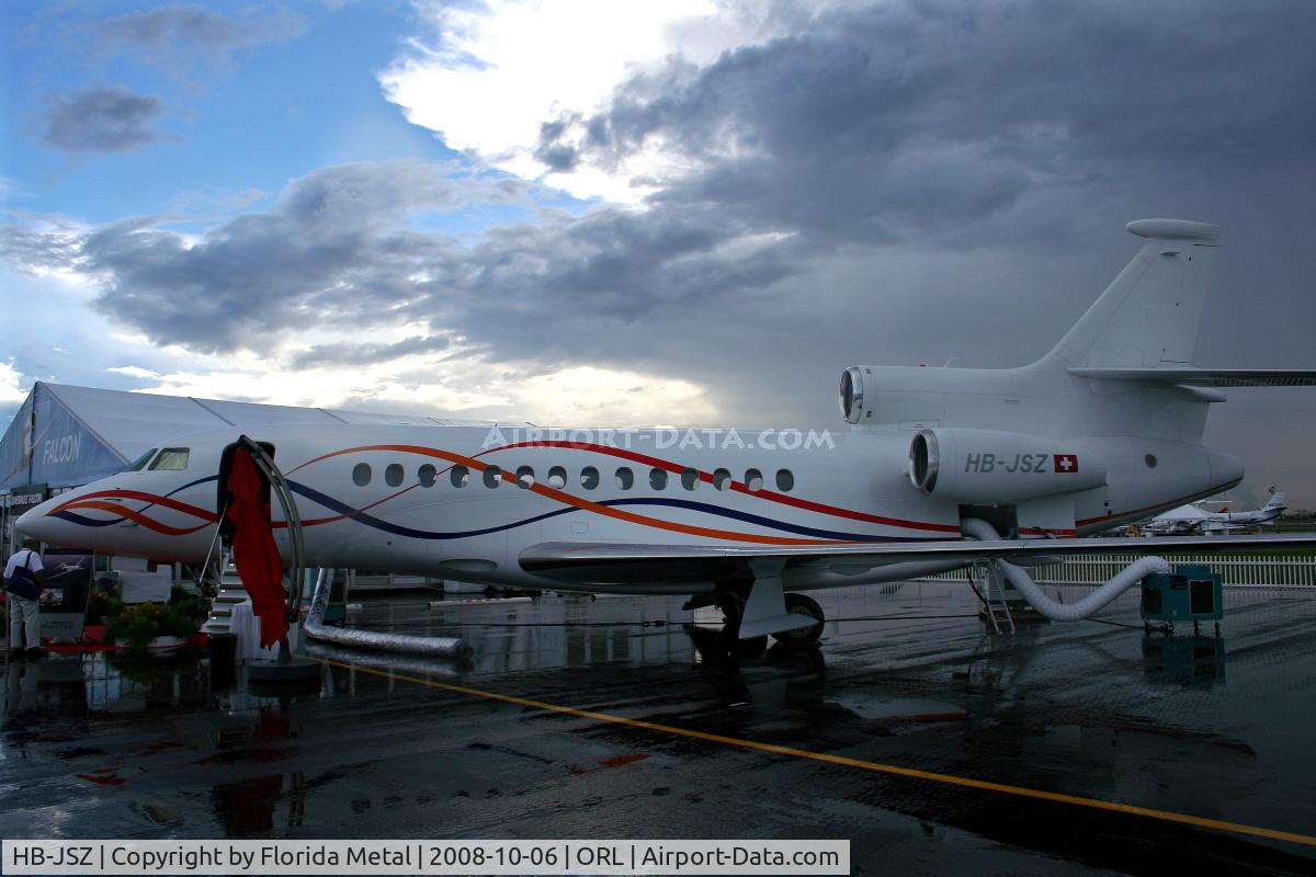 HB-JSZ, 2007 Dassault Falcon 7X C/N 004, Falcon 7X at NBAA