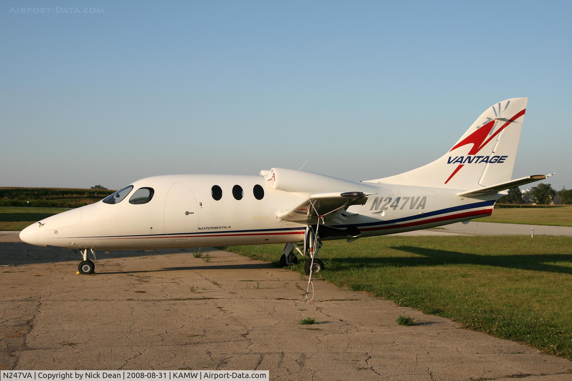 N247VA, 1996 Scaled Composites 247 VisionAire Vantage C/N 001, /