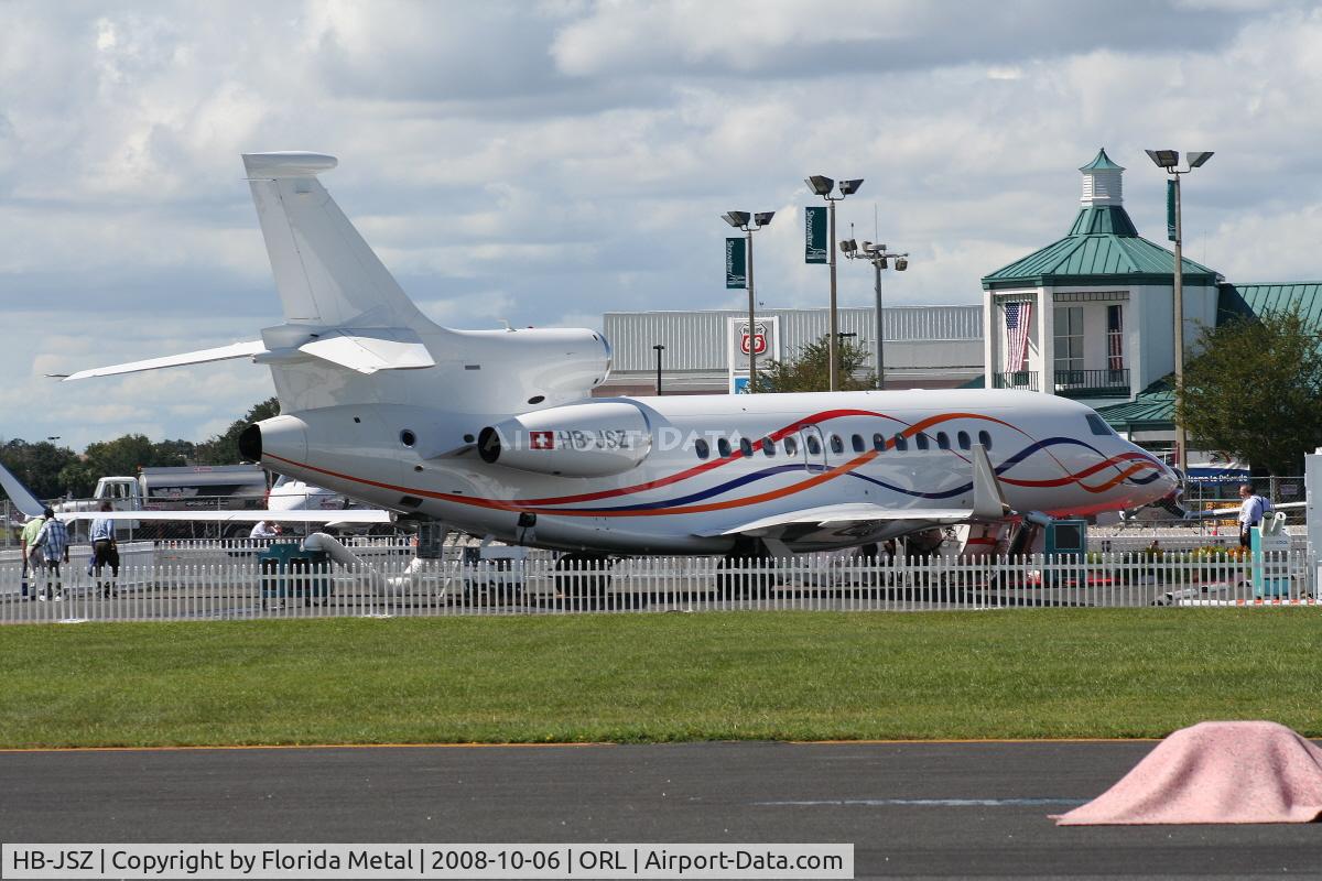HB-JSZ, 2007 Dassault Falcon 7X C/N 004, Falcon 7X at NBAA