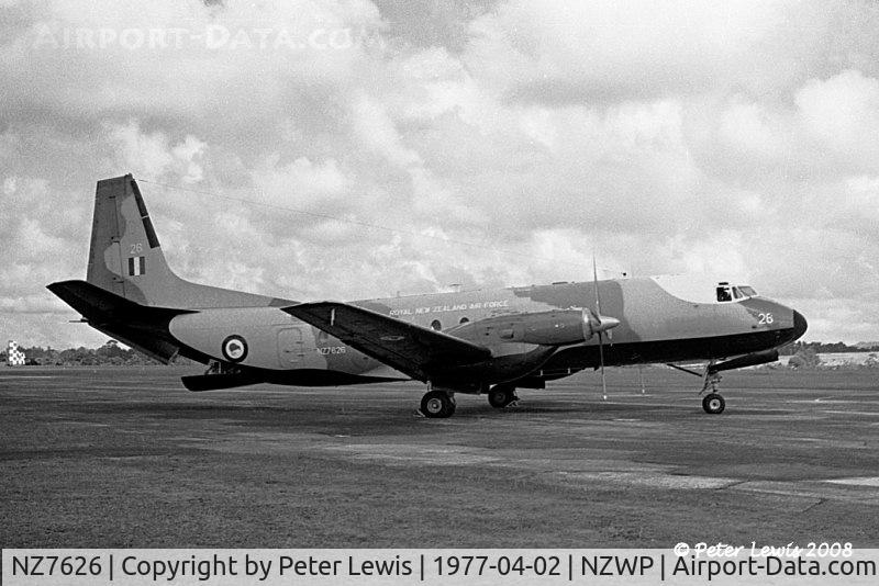 NZ7626, 1967 Hawker Siddeley HS-780 Andover C1 C/N Set 19/BN19, RNZAF
