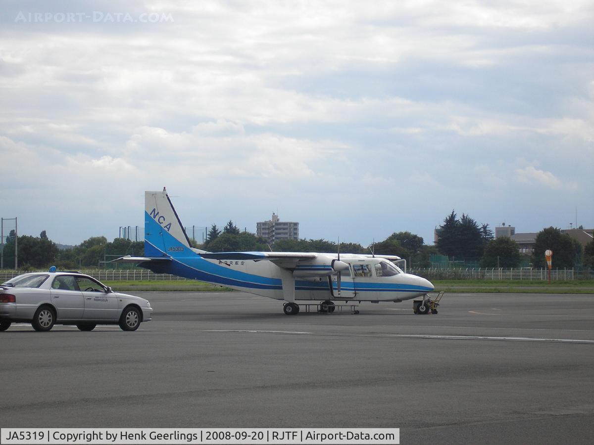 JA5319, 1993 Pilatus Britten-Norman BN-2B-20 Islander C/N 2268, Chofu Airport near Tokyo / NCA