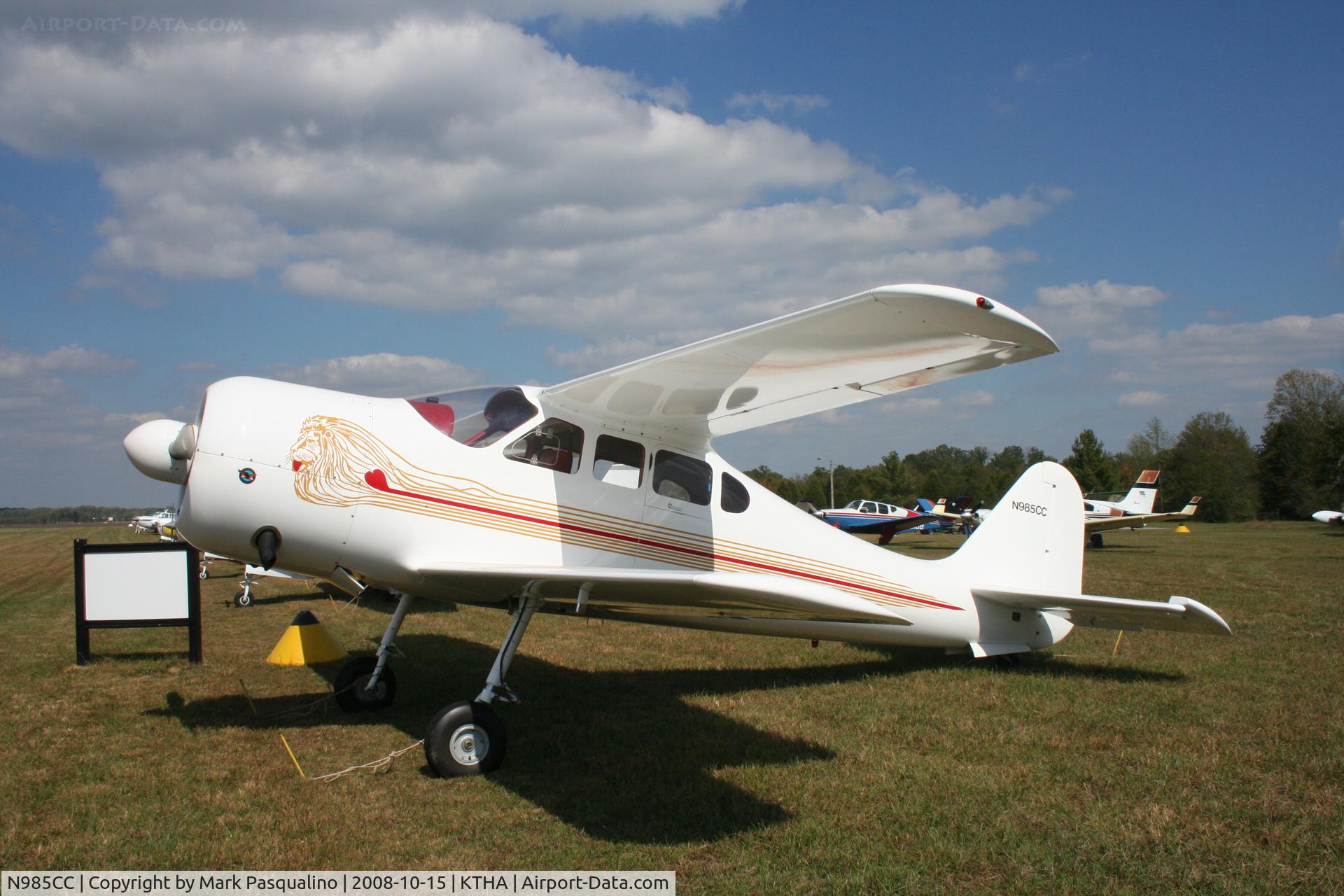 N985CC, Griffon Aerospace Lionheart C/N 3, Lionheart