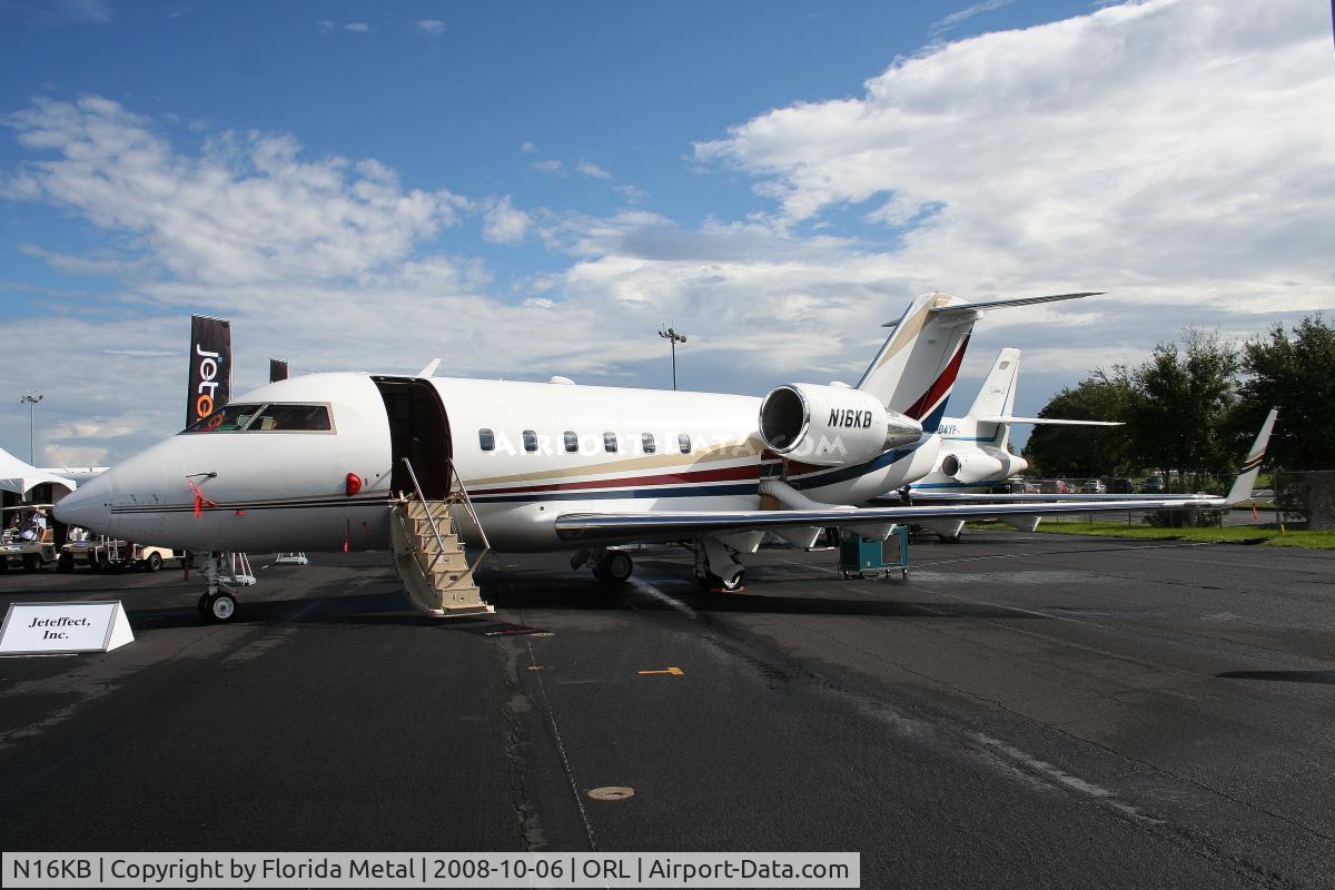 N16KB, 1990 Canadair Challenger 604 (CL-600-2B16) C/N 5066, Challenger 601 at NBAA