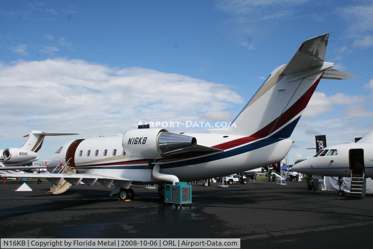 N16KB, 1990 Canadair Challenger 604 (CL-600-2B16) C/N 5066, Challenger 601 at NBAA
