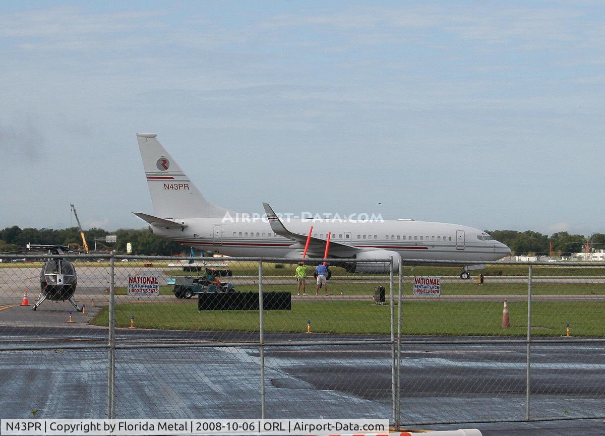 N43PR, 1998 Boeing 737-75V BBJ C/N 28581, Boeing 737-700 BBJ