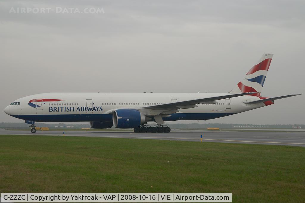 G-ZZZC, 1995 Boeing 777-236 C/N 27107, British Airways Boeing 777-200