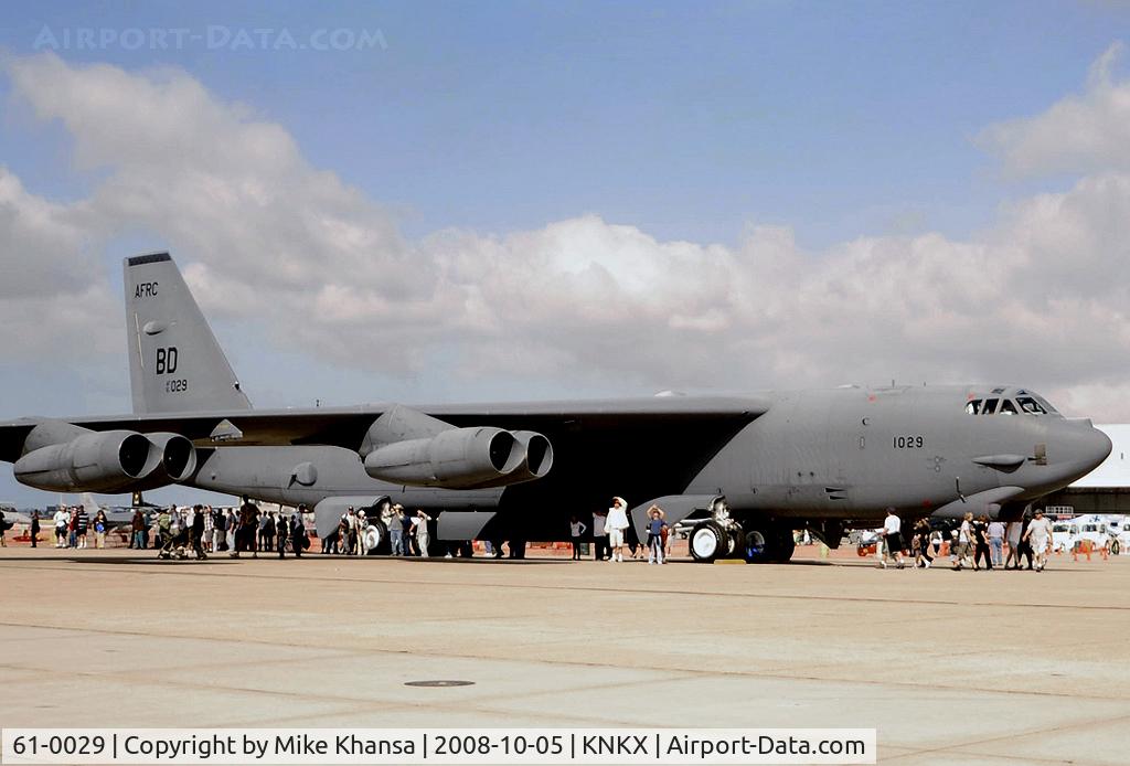 61-0029, 1961 Boeing B-52H Stratofortress C/N 464456, The B-52H Stratofortress on Static Display