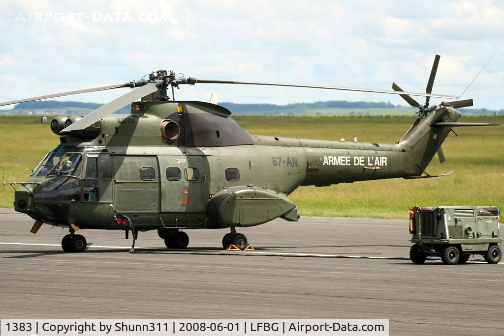 1383, Aérospatiale SA-330B Puma C/N 1383, Puma used as a demo during LFBG Airshow 2008...