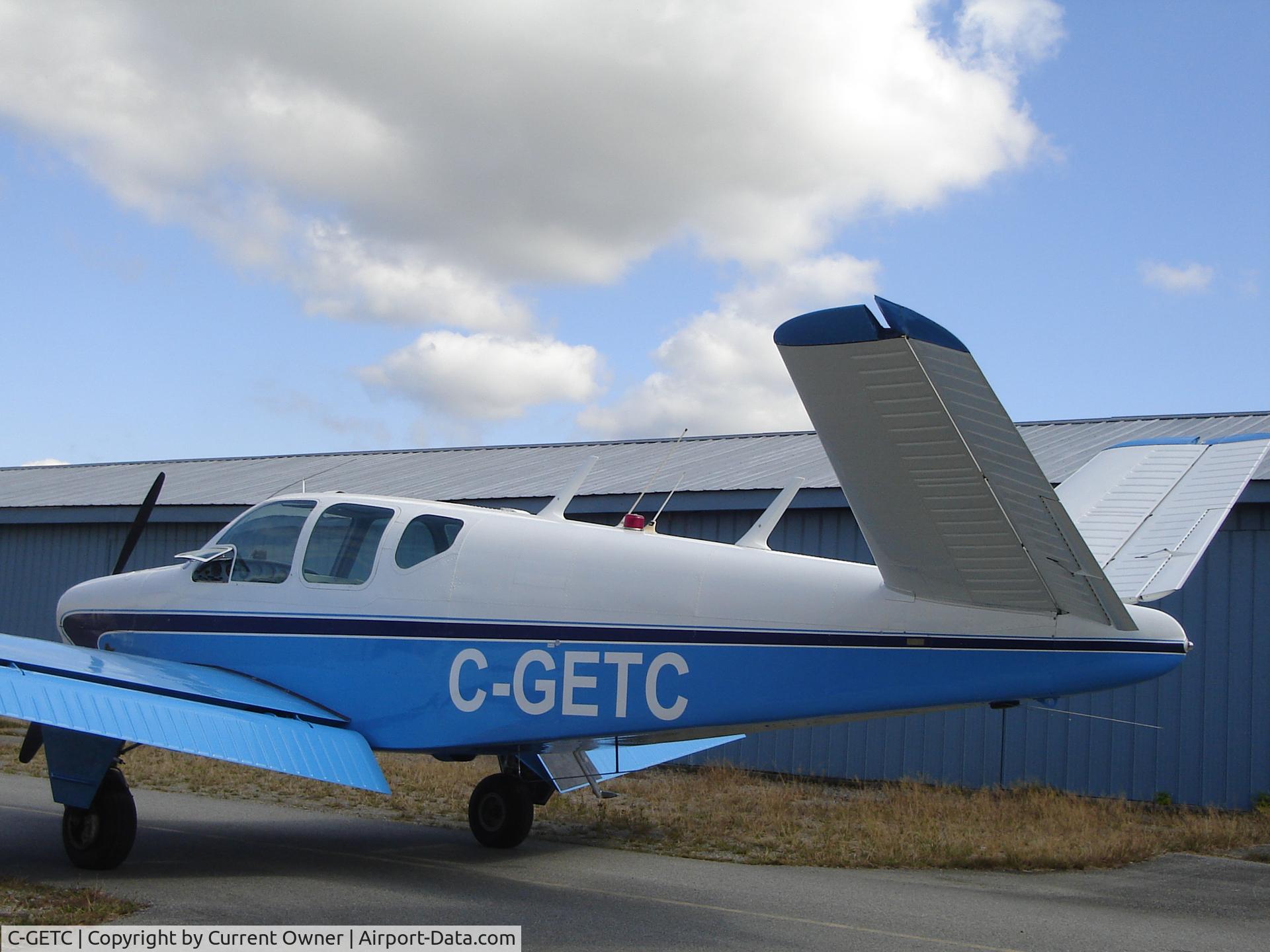 C-GETC, 1956 Beech G35 Bonanza C/N D-4686, 1956 Beechcraft Bonanza G35