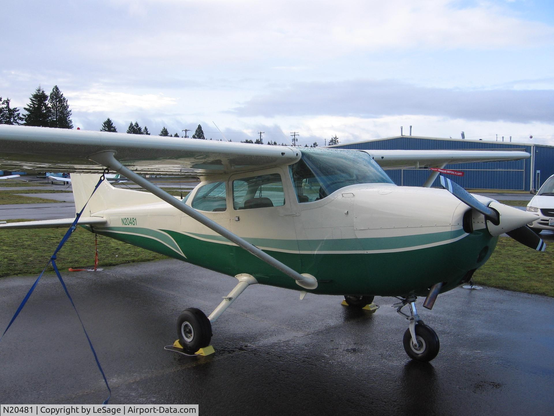 N20481, 1973 Cessna 172M C/N 17261324, N20481