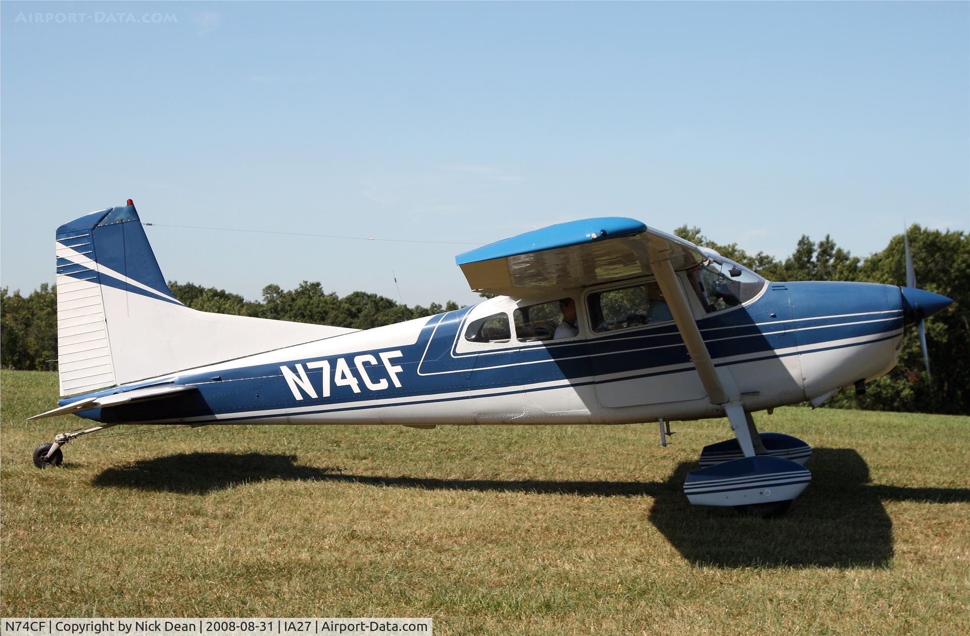 N74CF, 1974 Cessna A185F Skywagon 185 C/N 18502557, /