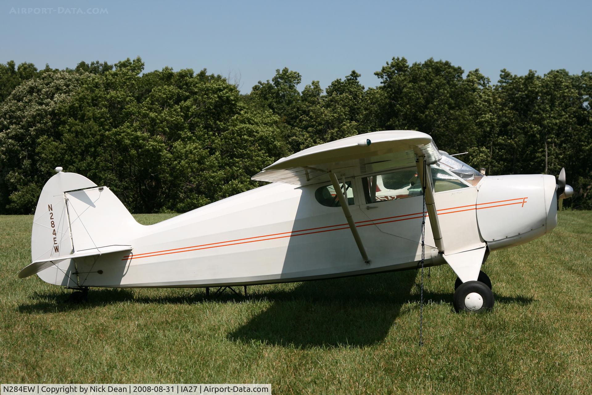 N284EW, 1941 Funk B75L C/N 210, /