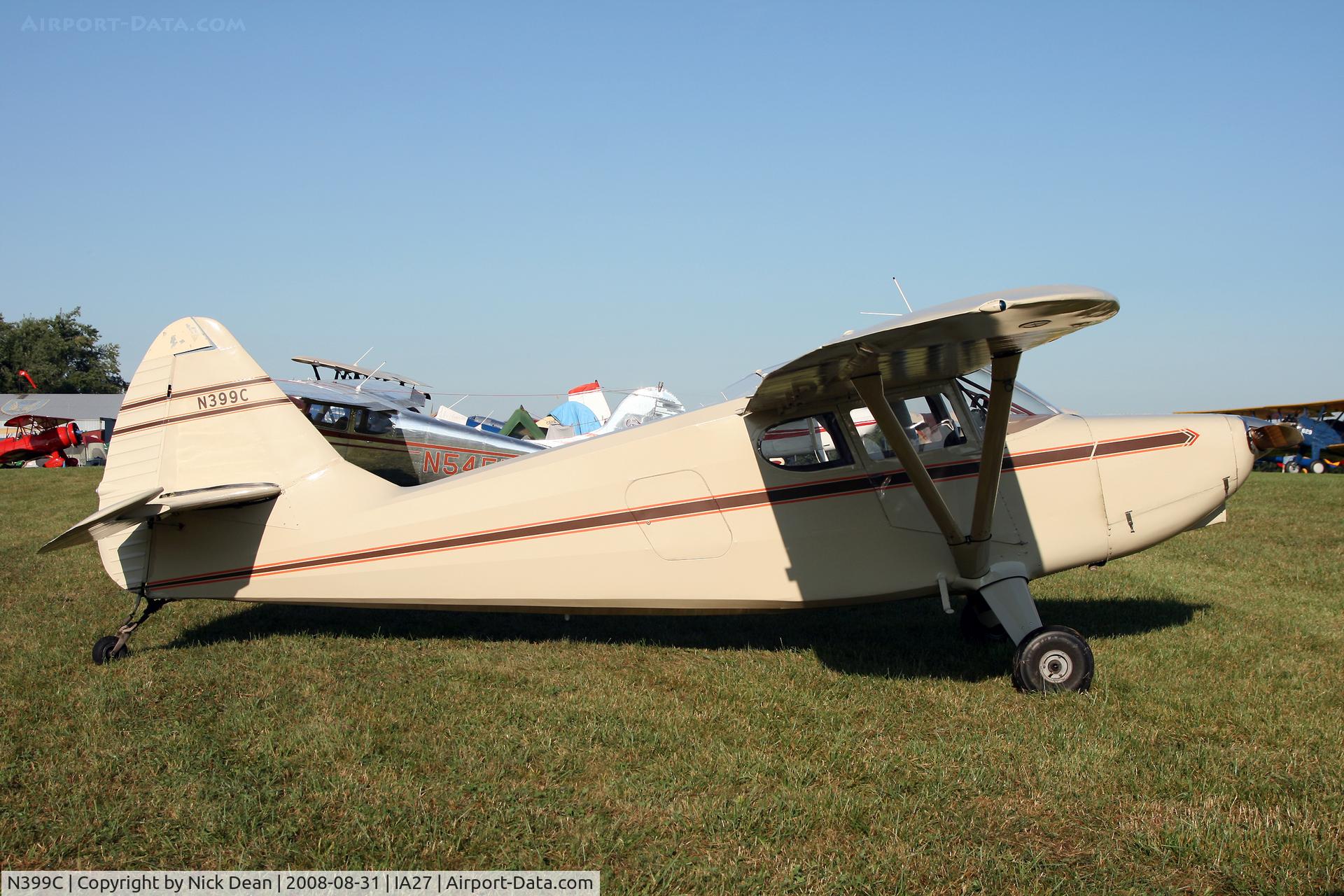 N399C, 1947 Stinson 108-2 Voyager C/N 108-3399, /