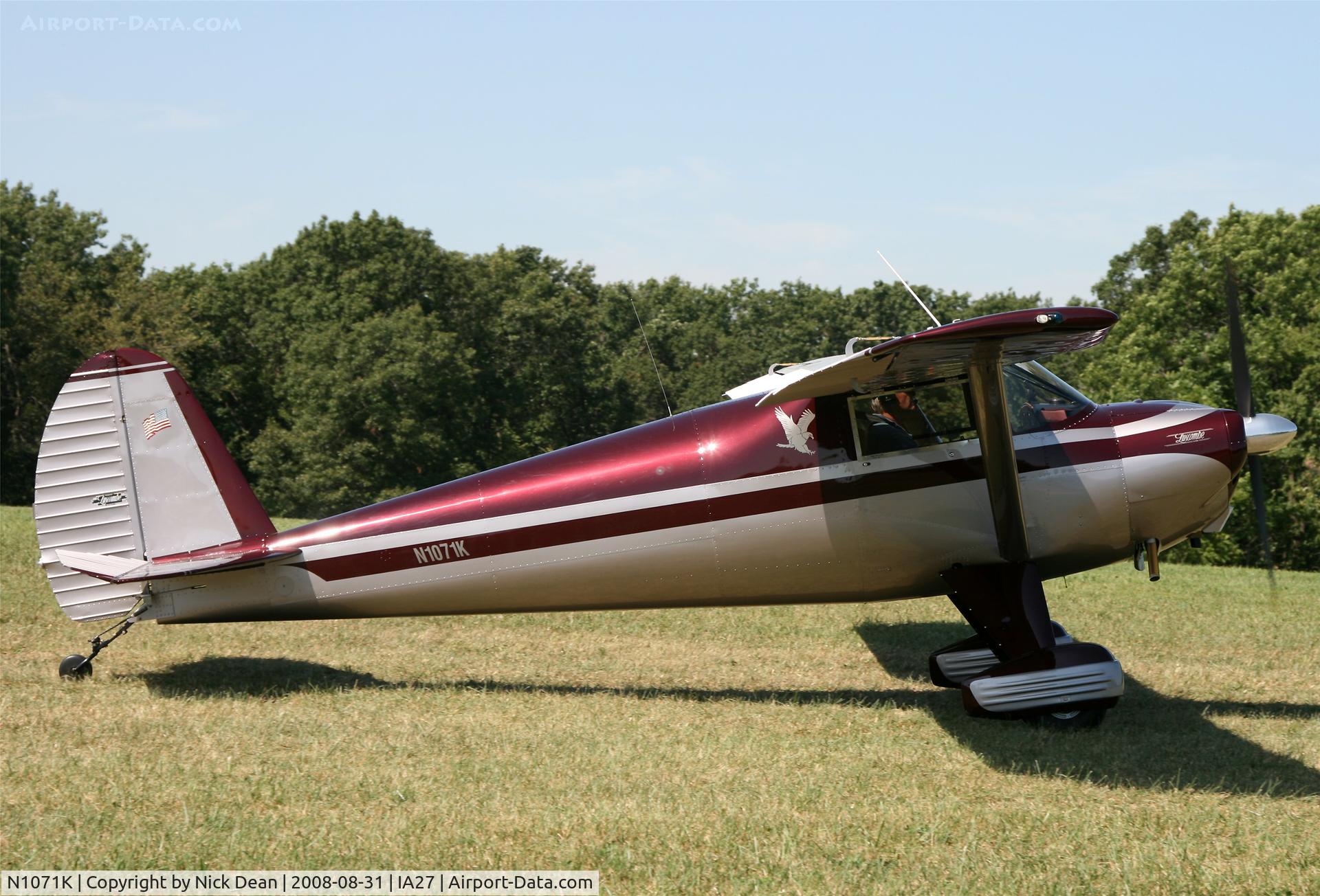 N1071K, 1946 Luscombe 8A C/N 3798, /