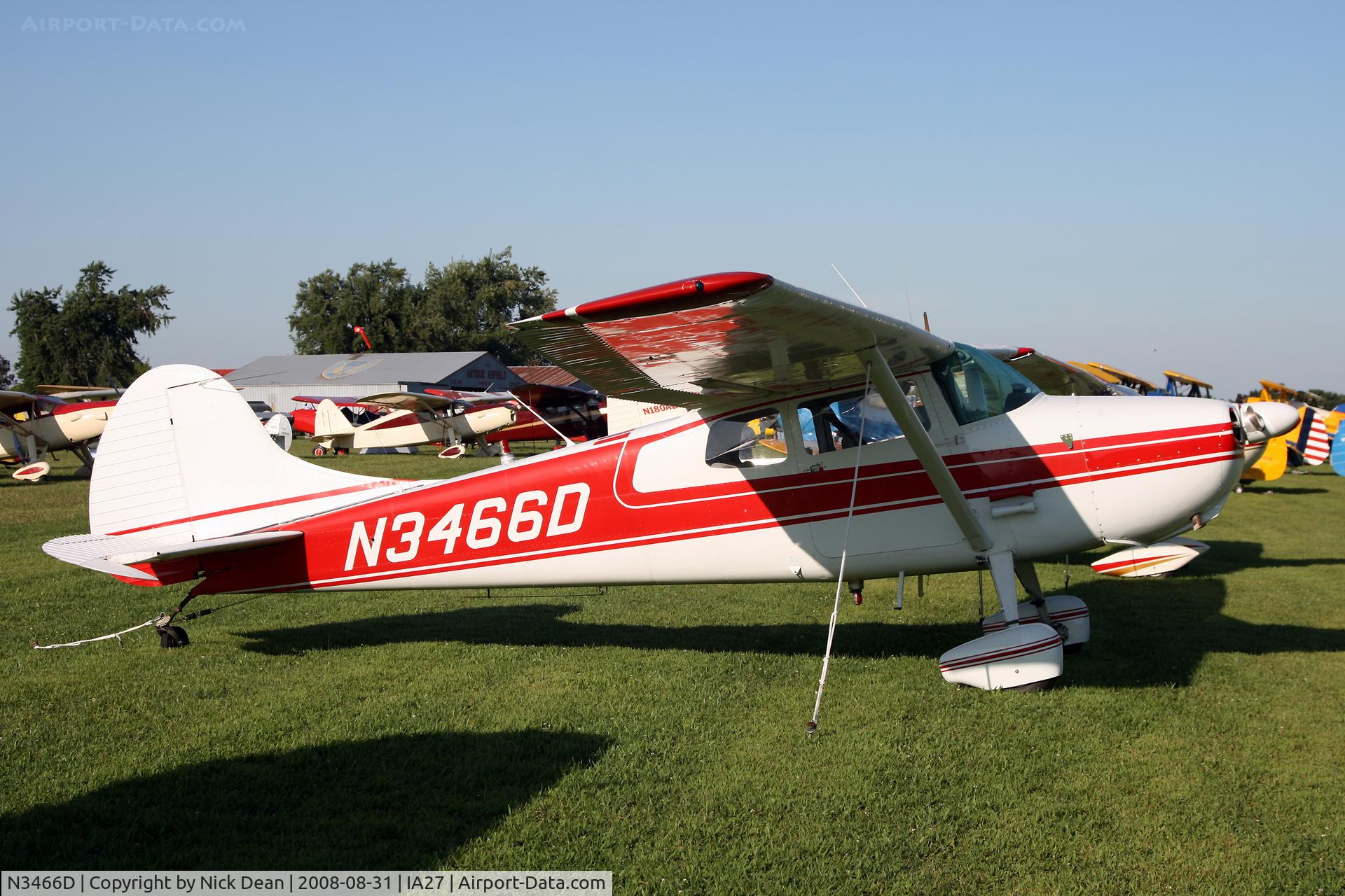 N3466D, 1955 Cessna 170B C/N 27009, /
