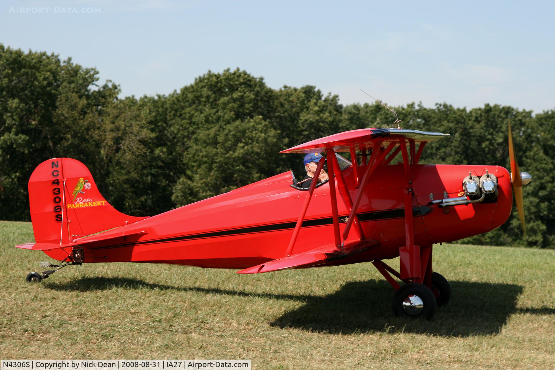 N4306S, 1996 Rose Parrakeet Replica C/N LS101, /