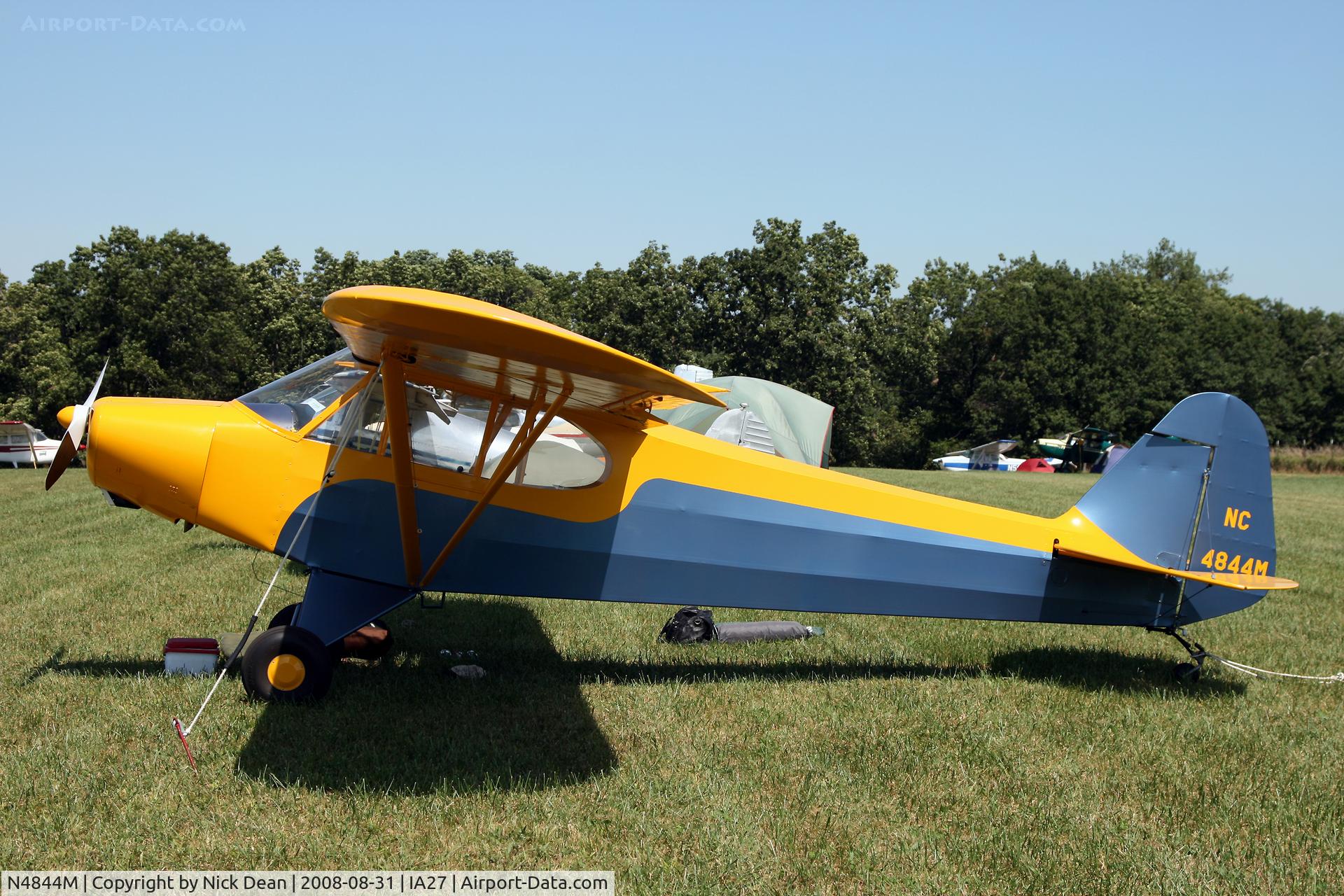 N4844M, 1947 Piper PA-11 Cub Special Cub Special C/N 11-361, /
