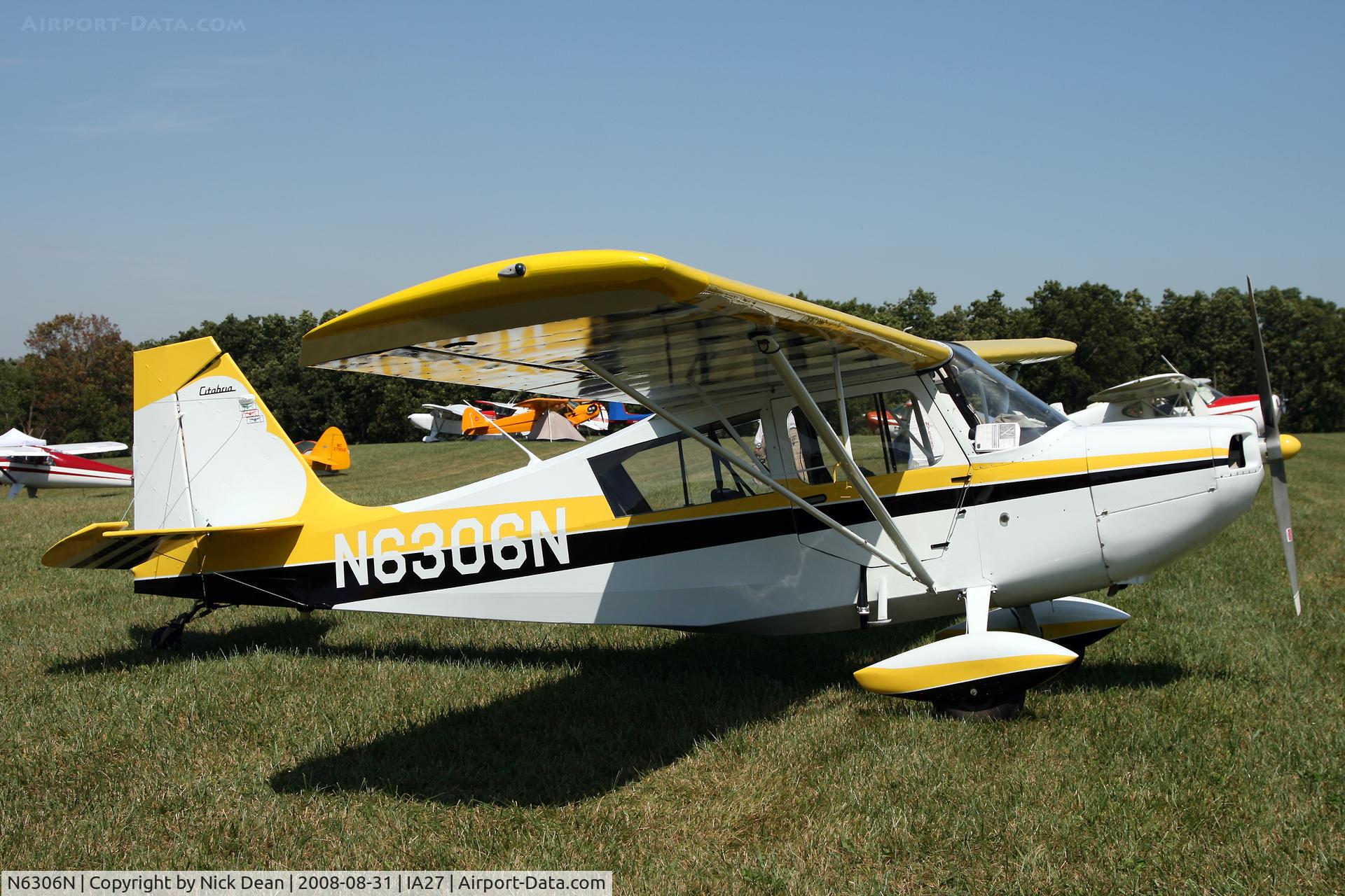 N6306N, 1967 Champion 7ECA Citabria C/N 228, /