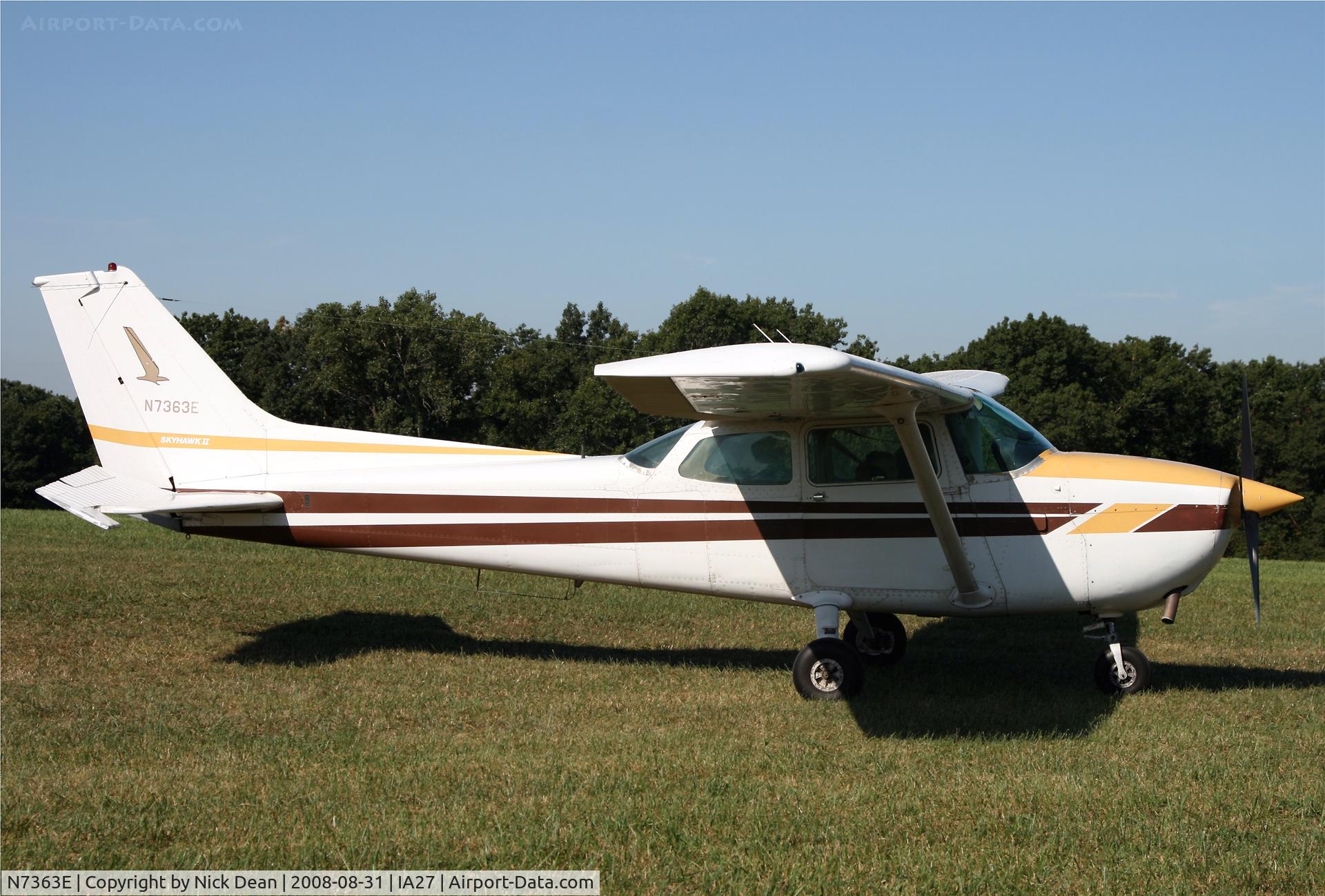 N7363E, 1978 Cessna 172N C/N 17272095, /