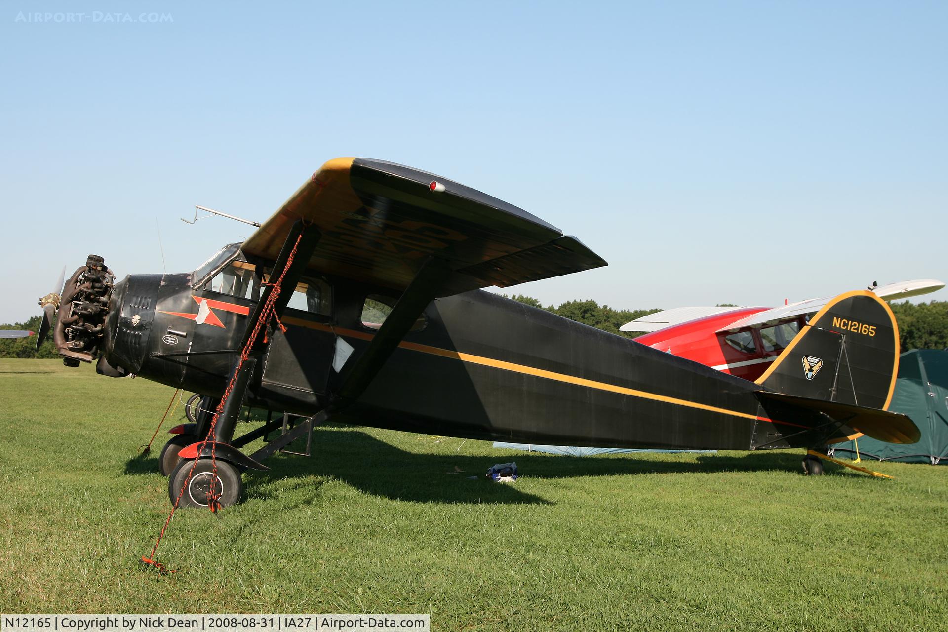 N12165, 1931 Stinson JR. S C/N 8074, /