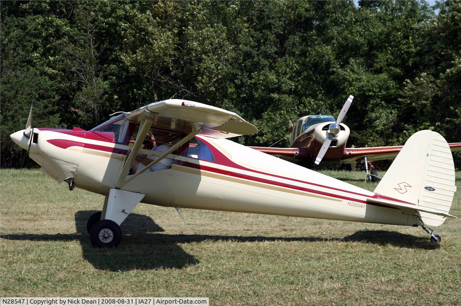 N28547, 1940 Luscombe 8C Silvaire C/N 1376, /