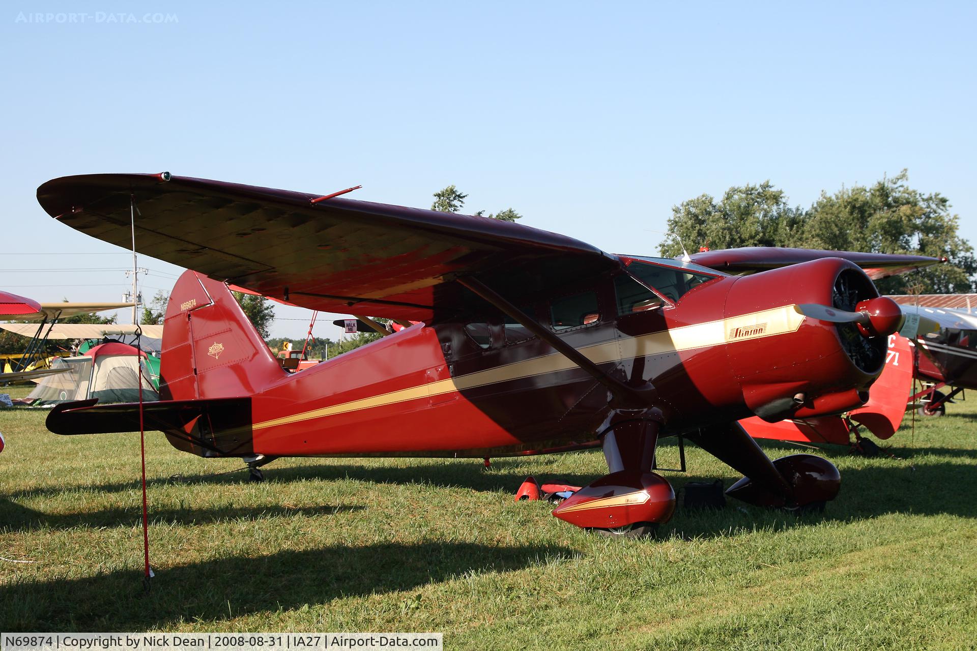 N69874, 1944 Stinson V77 Reliant C/N 1417, /