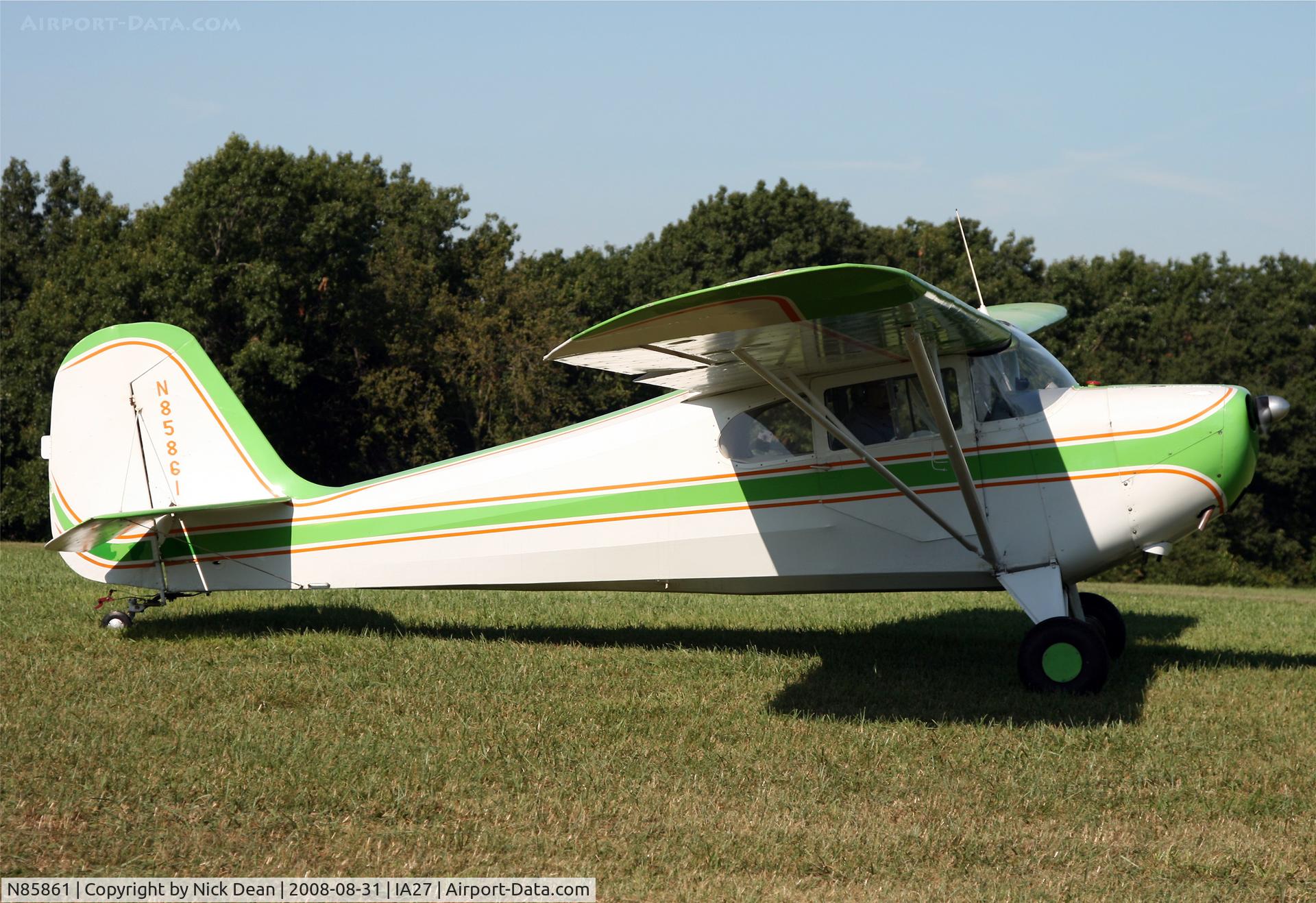 N85861, 1946 Aeronca 11AC Chief C/N 11AC-284, /