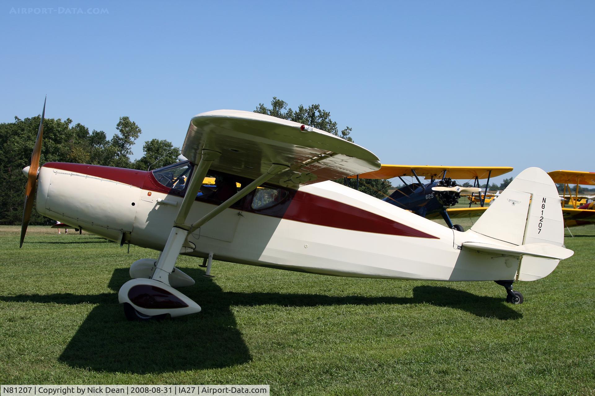 N81207, 1946 Fairchild 24R-46A C/N R46-108, /