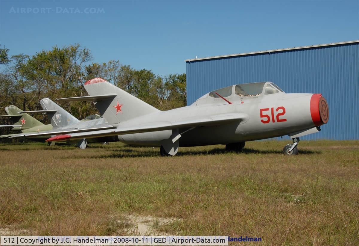 512, Dassault Mirage 2000B C/N 145, MiG-15  at Georgetown DE