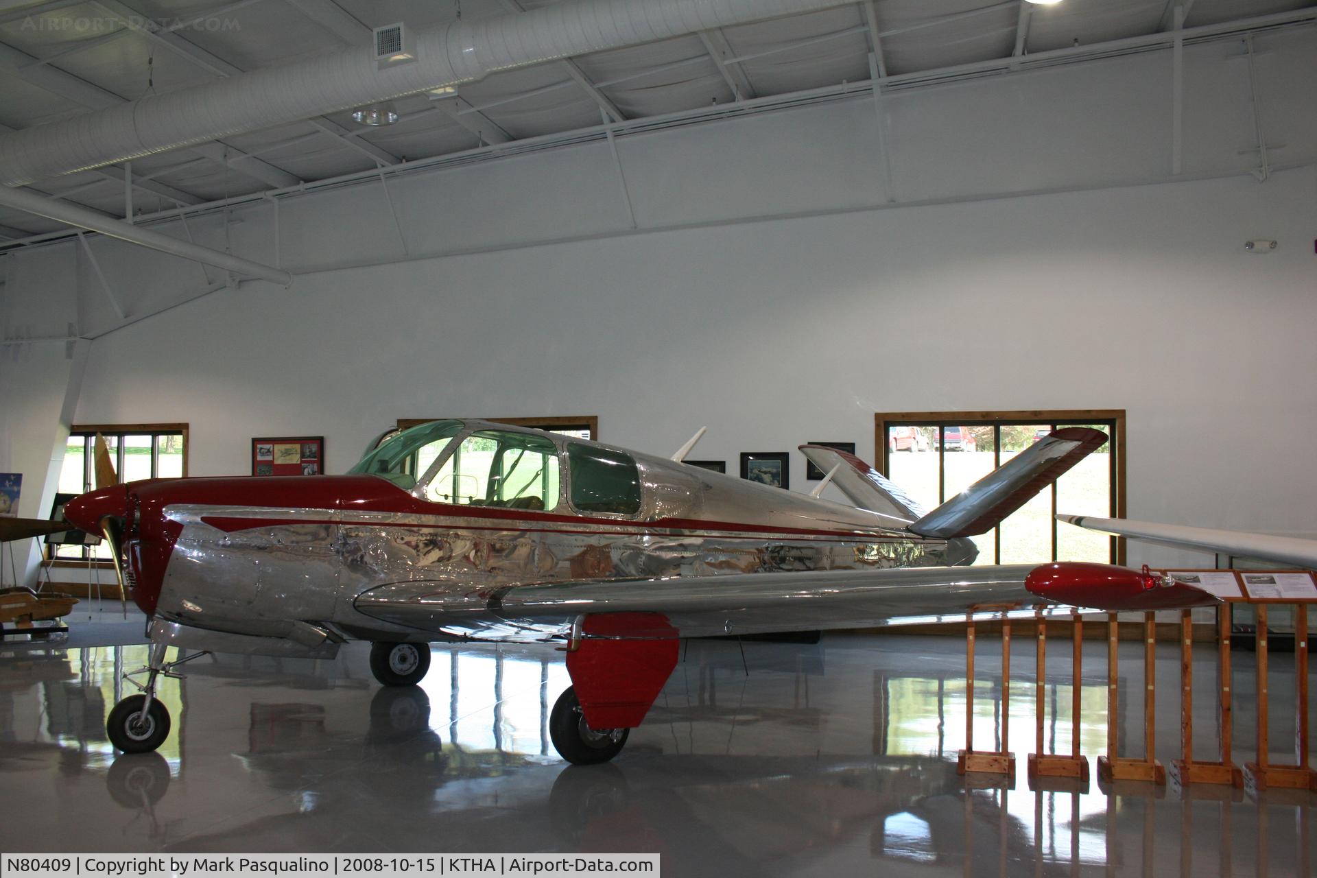 N80409, 1947 Beech 35 Bonanza C/N D-9, Beech 35