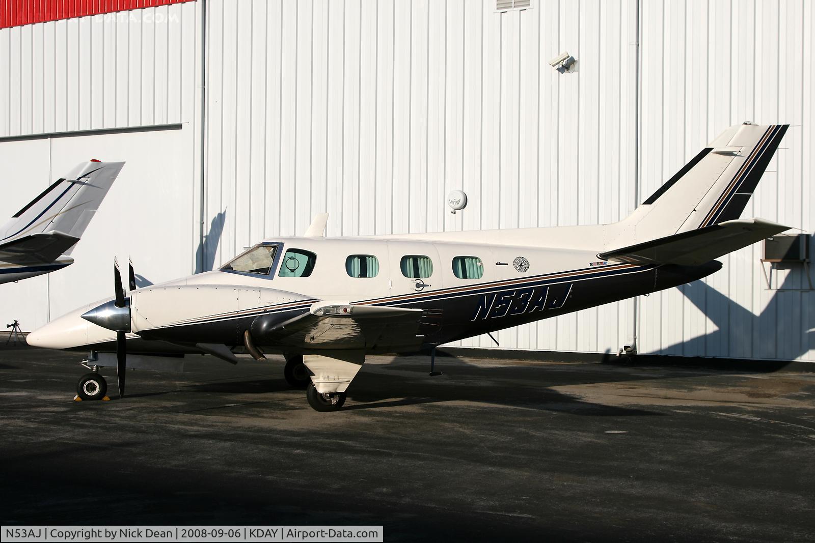 N53AJ, 1977 Beech B-60 Duke C/N P-444, /