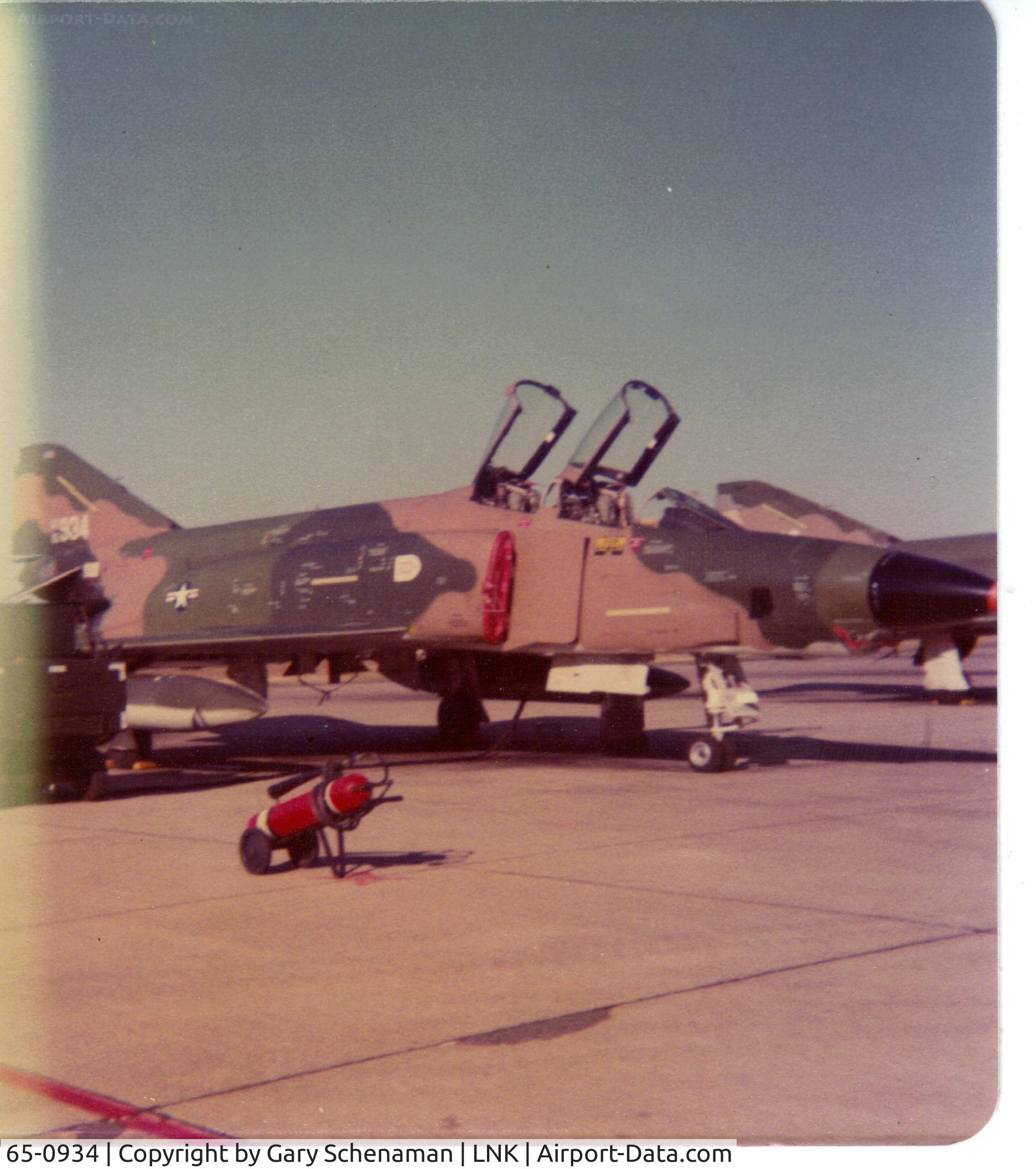 65-0934, 1965 McDonnell RF-4C Phantom II C/N 1700, RF-4C PHANTOM