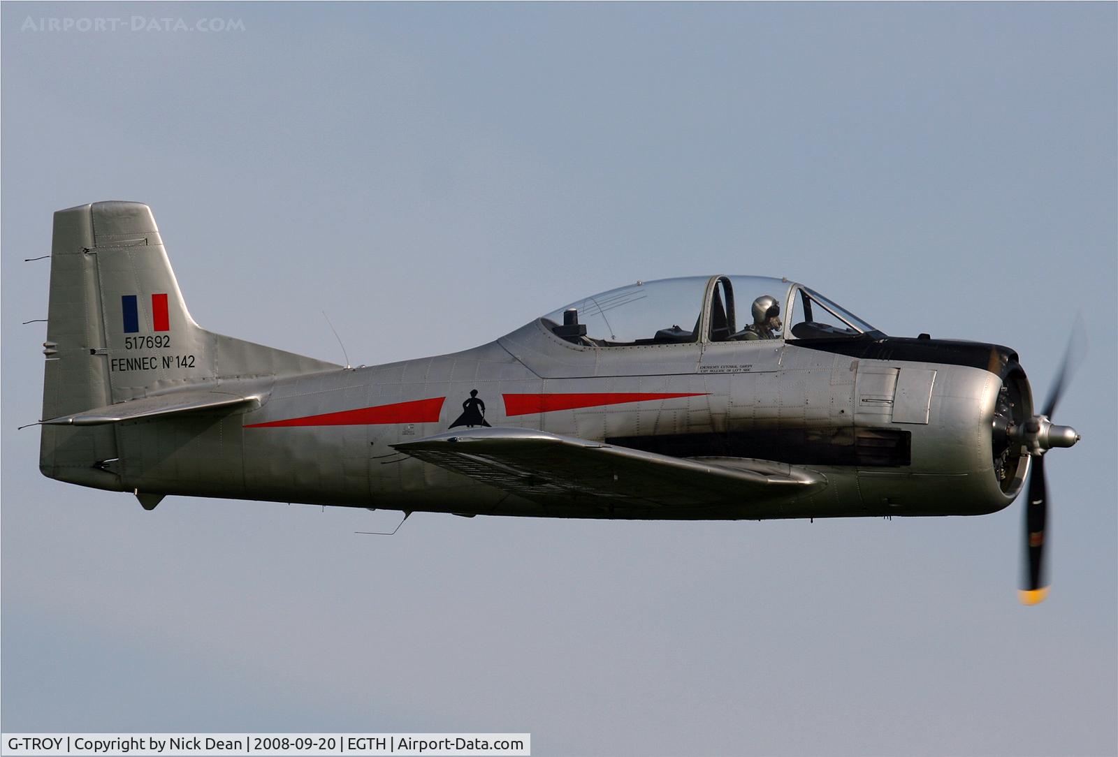 G-TROY, 1951 North American T-28A Trojan C/N 174-545, Old Warden