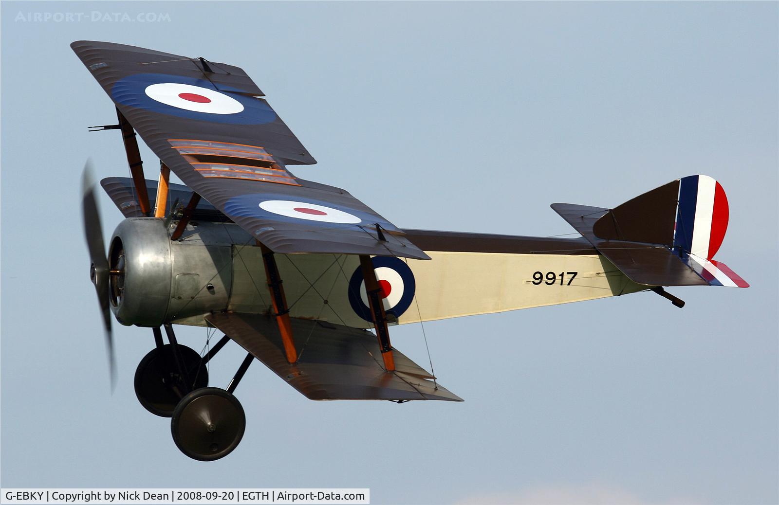 G-EBKY, 1920 Sopwith Pup C/N W/O 3004/14, Old Warden