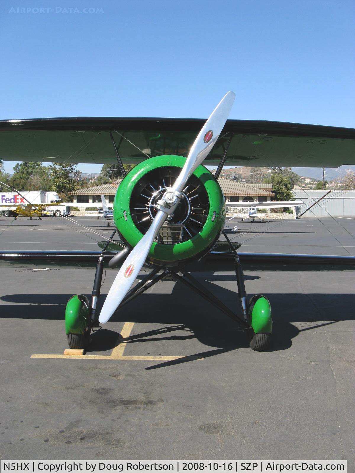 N5HX, 2000 WACO Taperwing T-10 Replica C/N 2504, 2000 Rare Aircraft LTD/Redman (WACO) TAPERWING T-10, Jacobs R755B2 300 Hp radial, Experimental class