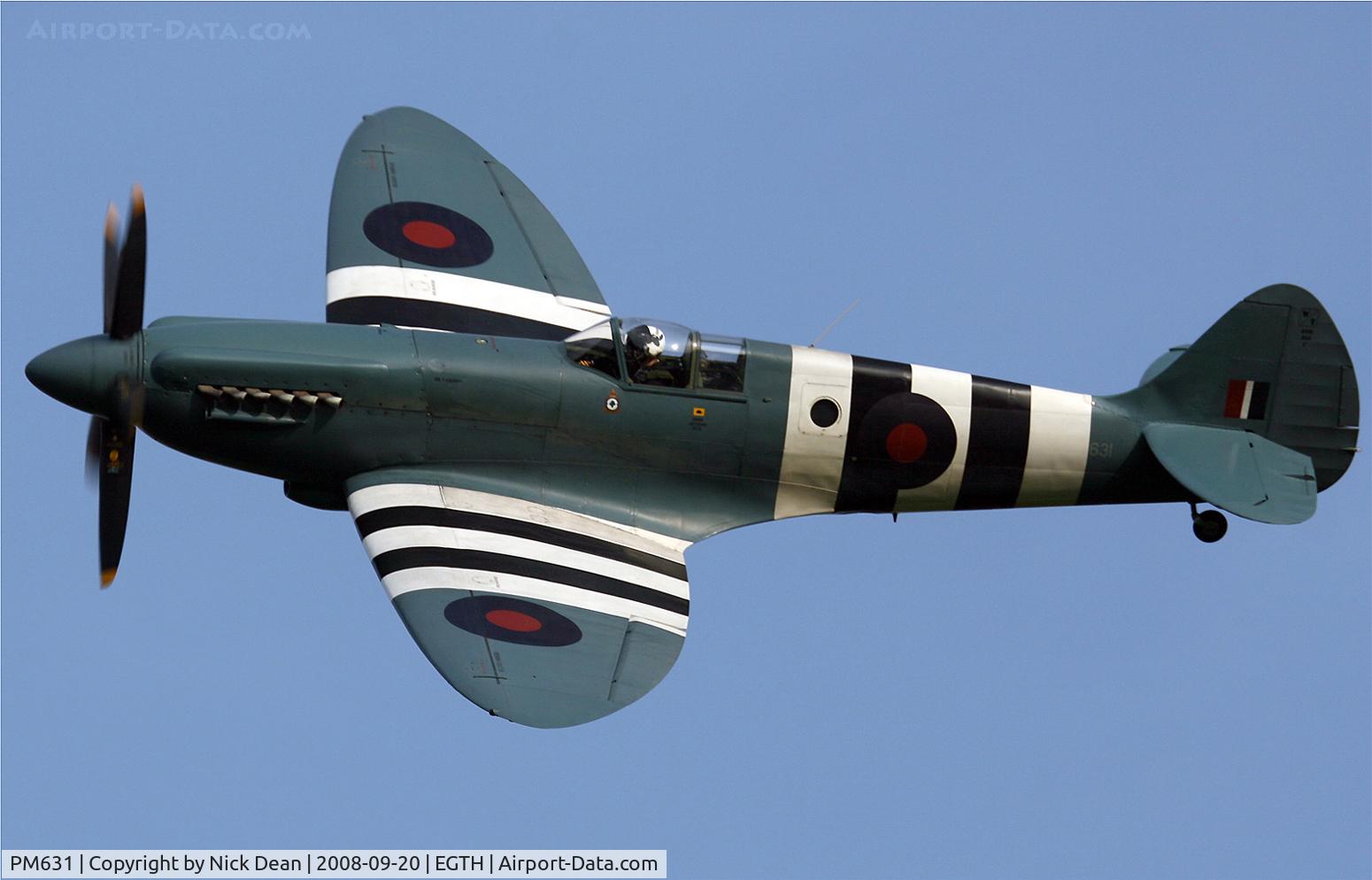 PM631, 1945 Supermarine 389 Spitfire PR.XIX C/N 6S/683528, Old Warden