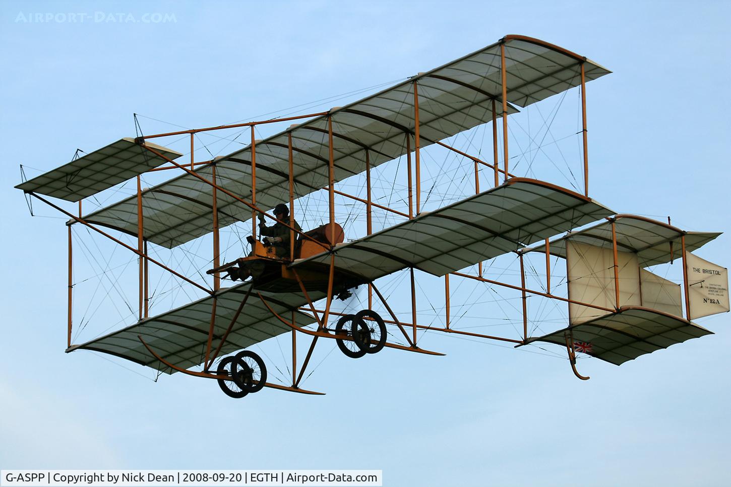 G-ASPP, 1964 Bristol Boxkite Replica C/N BM.7279, Old Warden