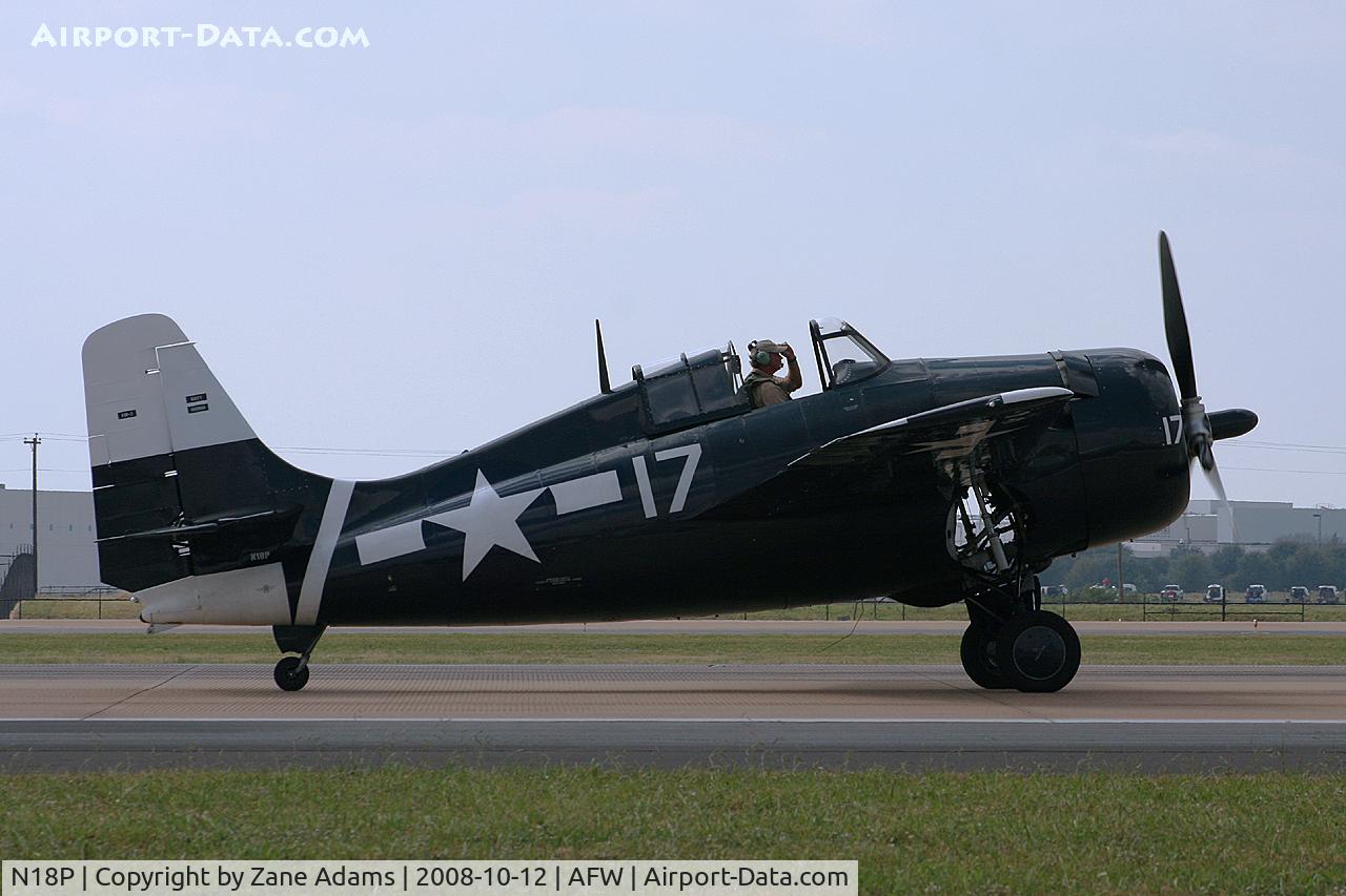 N18P, General Motors (Grumman) FM-2 Wildcat C/N 6014, At the 2008 Alliance Airshow