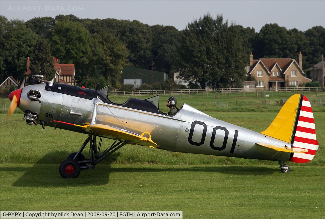 G-BYPY, 1941 Ryan PT-22 Recruit (ST3KR) C/N 1001, Old Warden