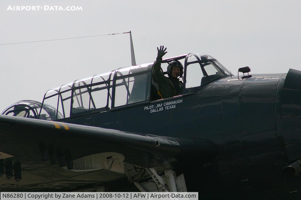 N86280, Grumman TBM-3E Avenger C/N 86280, At the 2008 Alliance Airshow