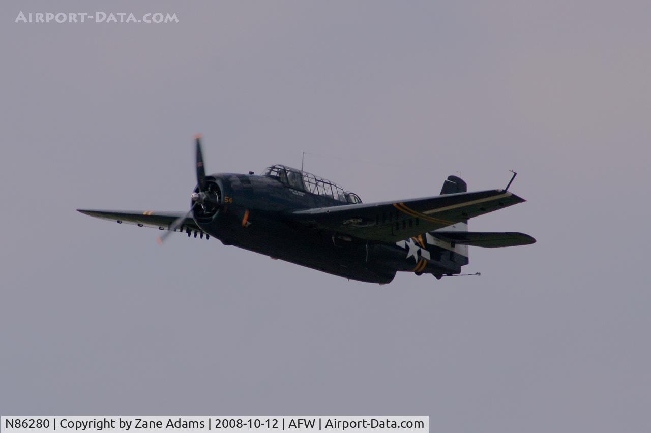 N86280, Grumman TBM-3E Avenger C/N 86280, At the 2008 Alliance Airshow