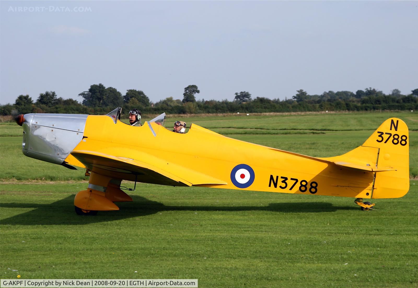 G-AKPF, 1941 Miles M14A Hawk Trainer 3 C/N 2228, Old Warden