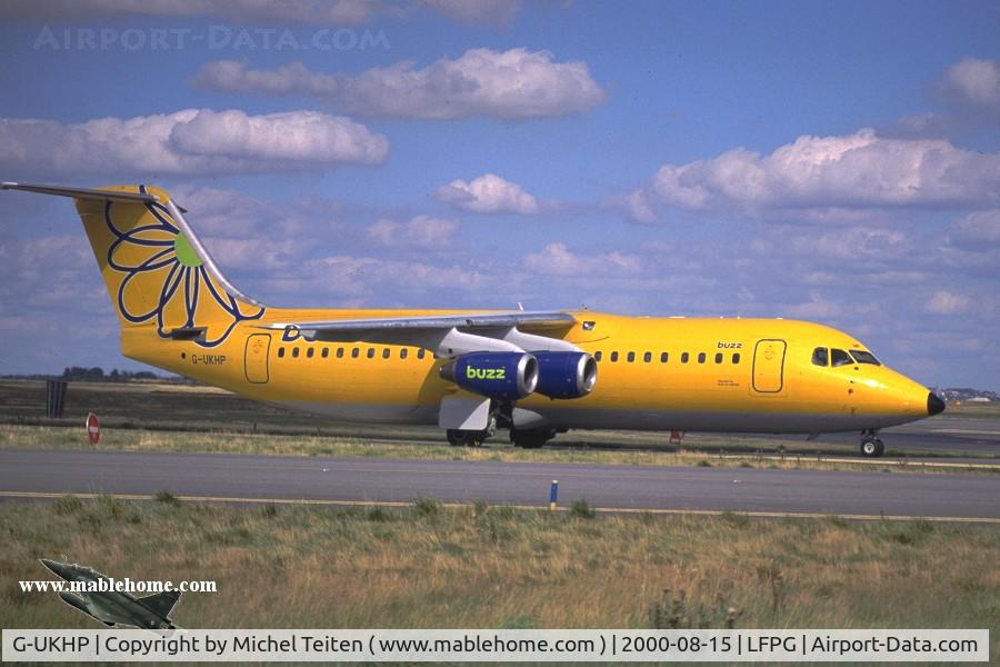 G-UKHP, 1989 British Aerospace BAe.146-300 C/N E3123, Buzz Air
