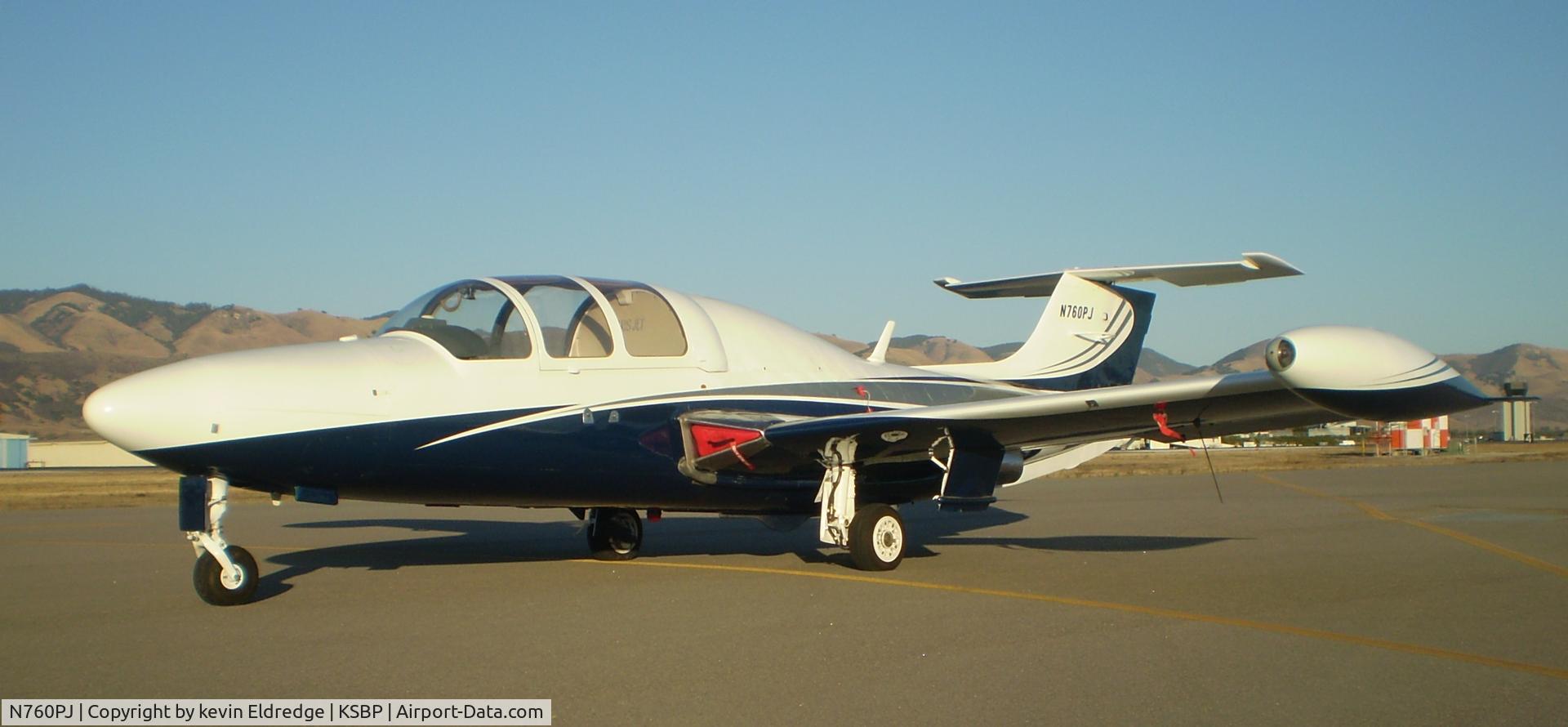 N760PJ, 1959 Morane-Saulnier MS.760B Paris II C/N 27, New paint
