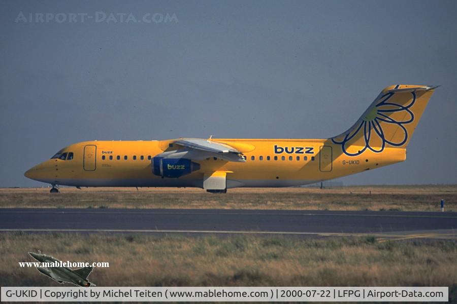 G-UKID, 1990 British Aerospace BAe.146-300 C/N E3157, Buzz