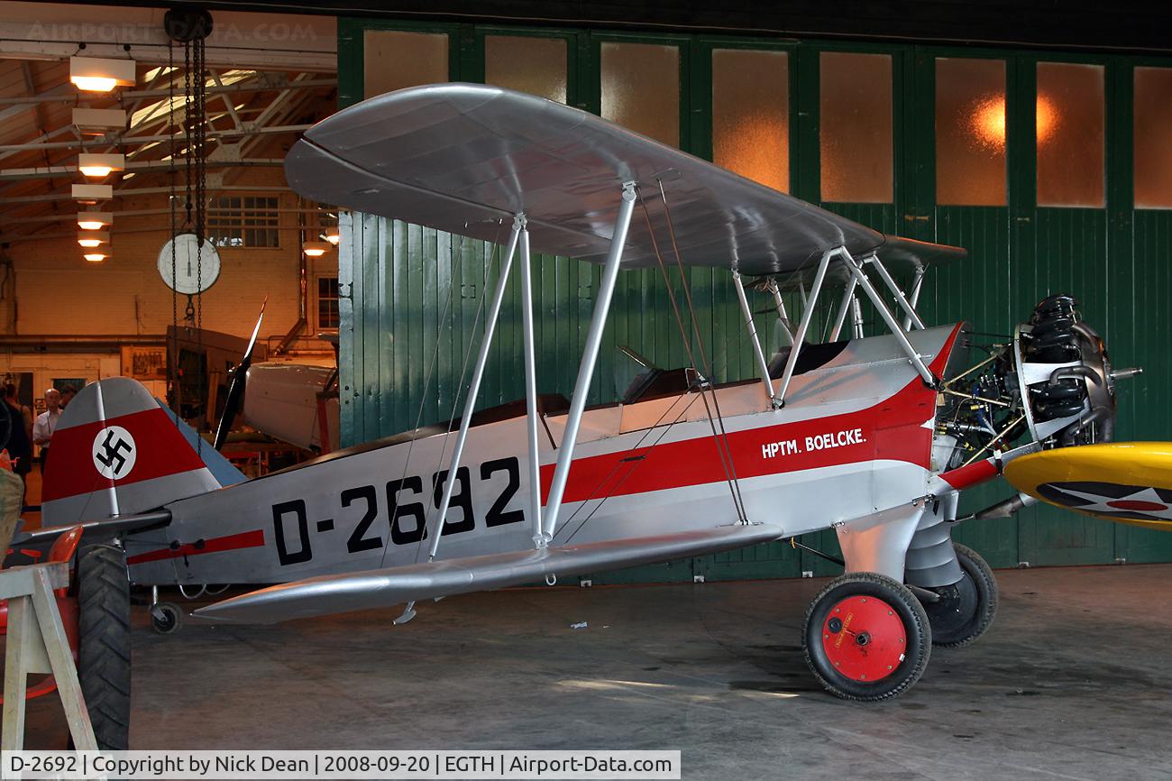 D-2692, Focke-Wulf Fw-44 C/N 183, Old Warden
