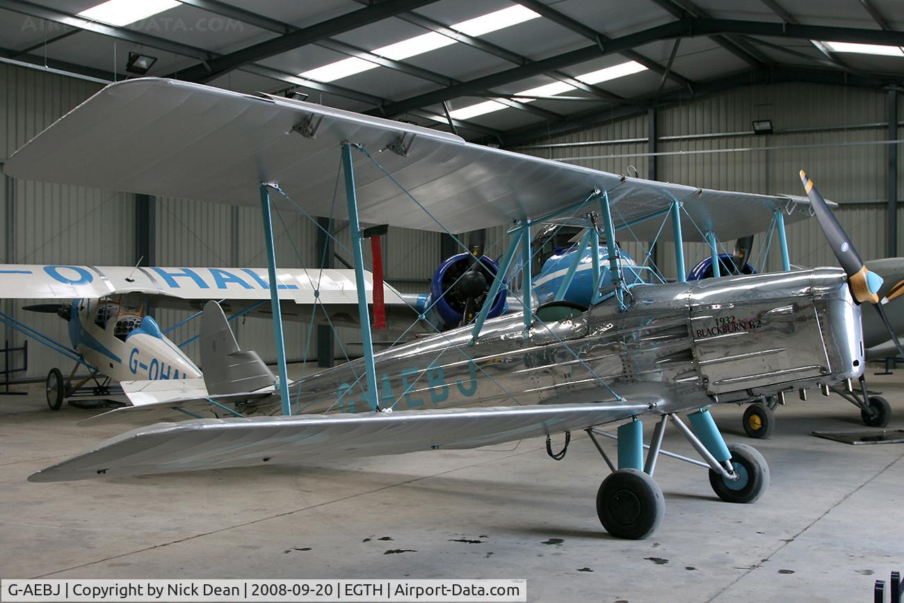G-AEBJ, 1936 Blackburn B.2 Series 1 C/N 6300/8, Old Warden