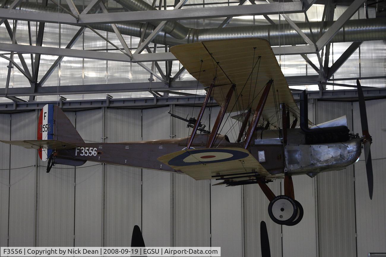 F3556, 1918 Royal Aircraft Factory RE-8 C/N Not found F3556, /