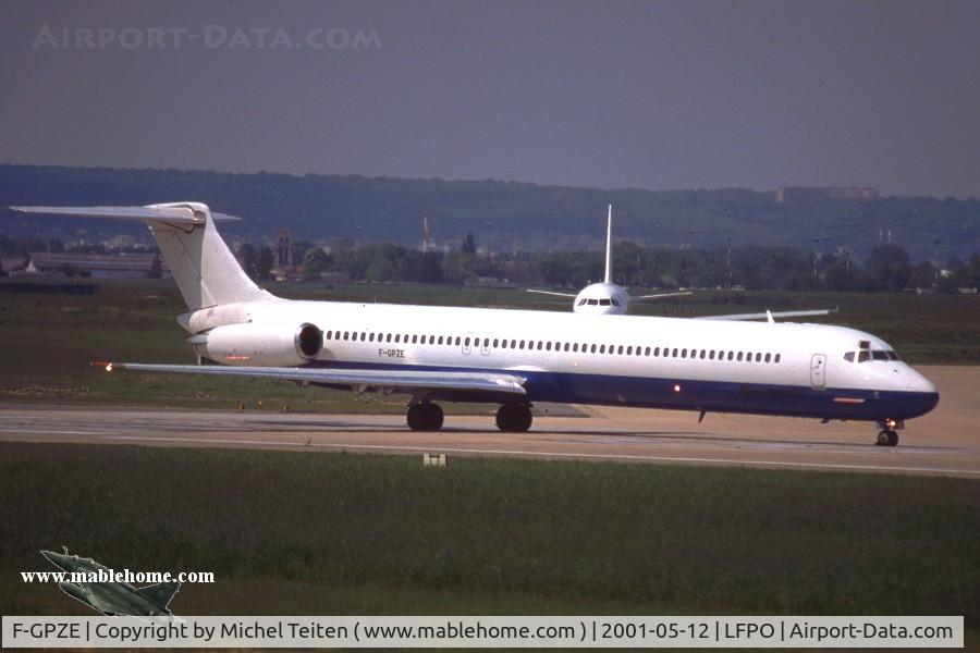 F-GPZE, 1984 McDonnell Douglas MD-82 (DC-9-82) C/N 49115, Air Liberte