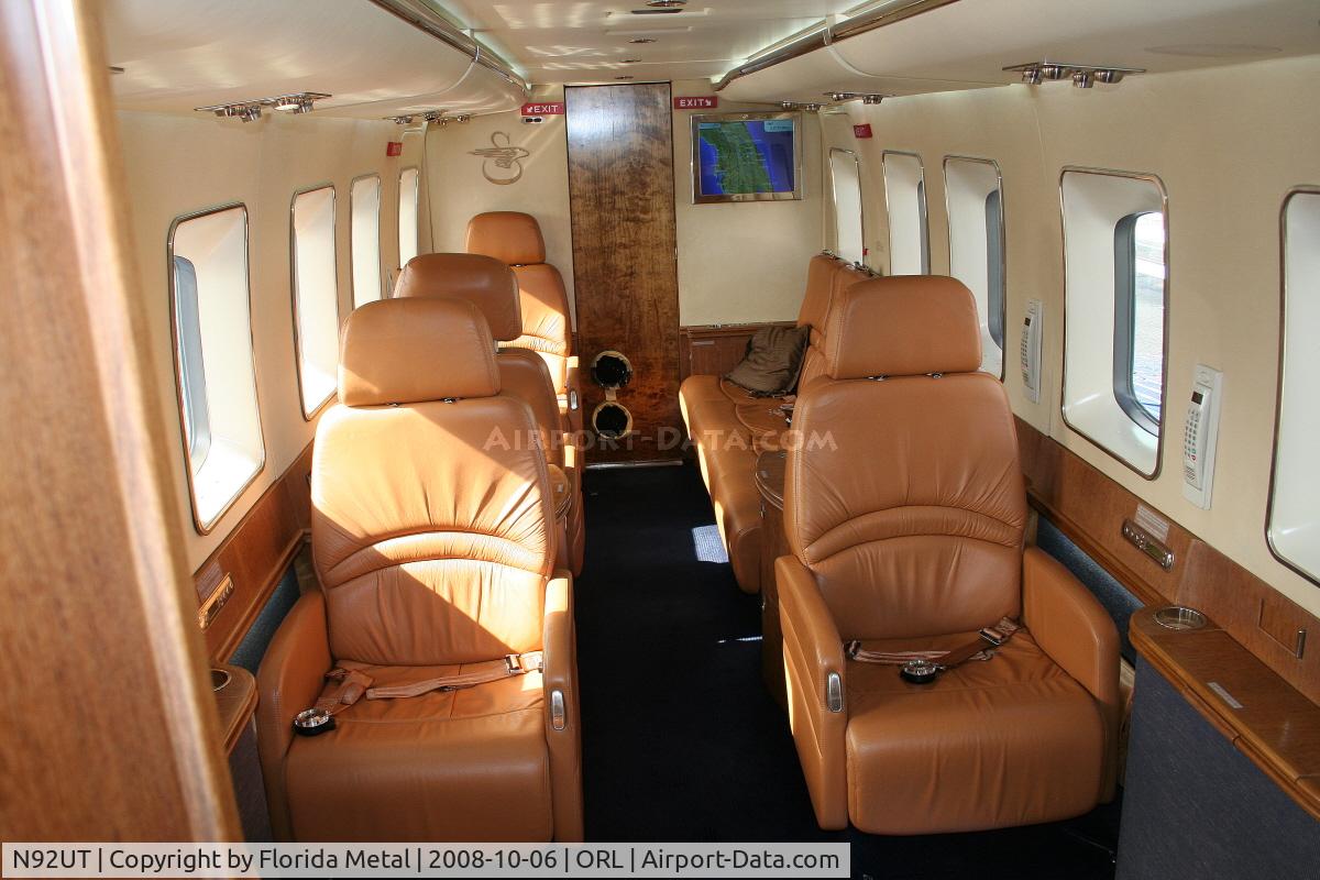 N92UT, 2005 Sikorsky S-92A C/N 920021, Interior of Sikorky S-92A at NBAA